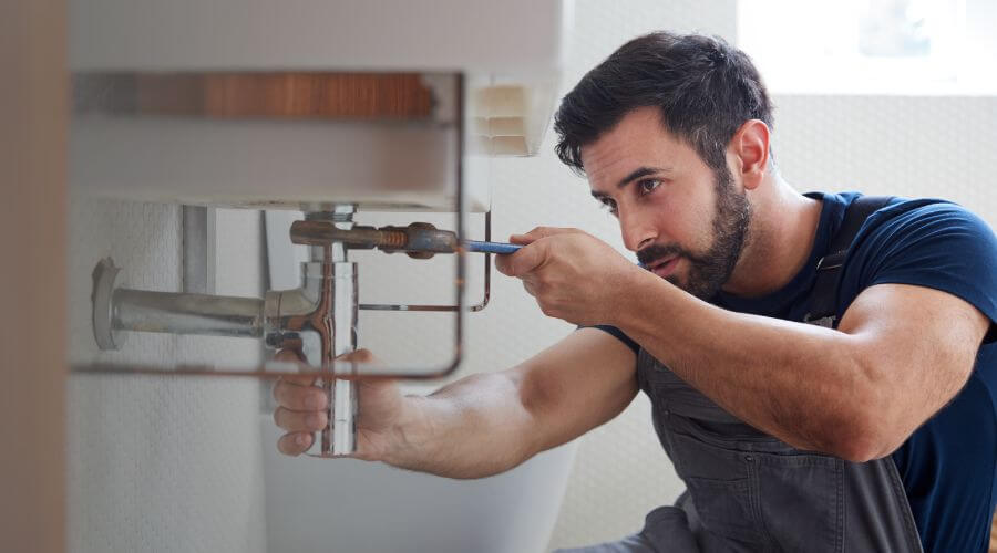 Water heater installation in Atlanta, IN